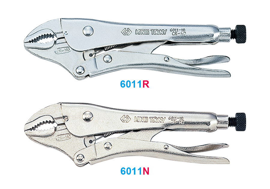 King Tony - Curved Jaw Locking Plier - 6011 (6011-10R)