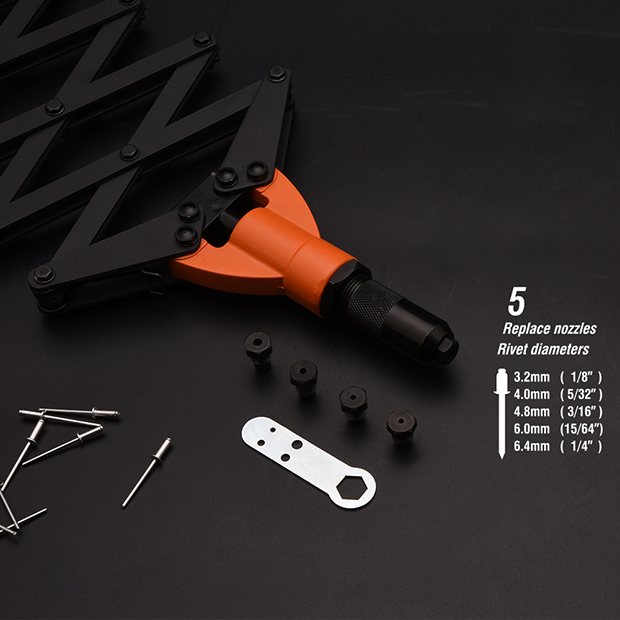 HARDEN Folding Riveting Gun 32 inch