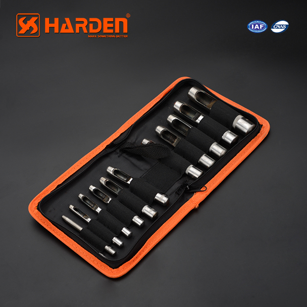 HARDEN Professional Hollow Punch Set 3-16mm 12 pcs