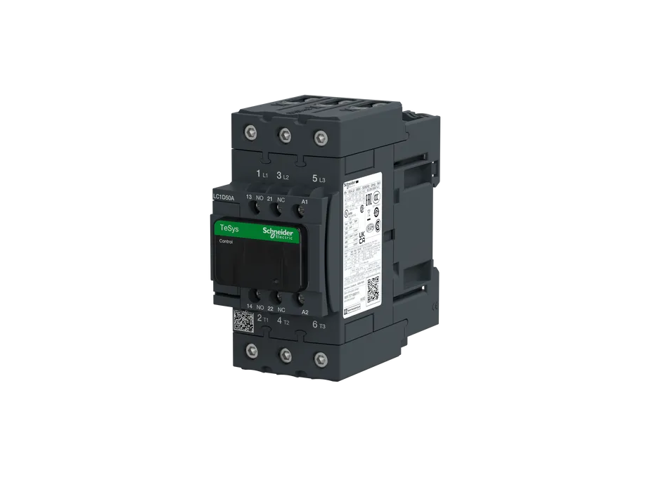 TeSys D Contactor - 3P(3 NO) - AC-3 - <= 440 V 50 A - 24 V AC 50/60 Hz Coil