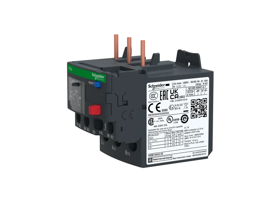 TeSys LRD Thermal Overload Relays - 0.63...1 A - Class 10A