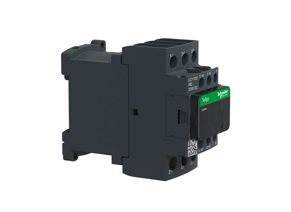 TeSys Deca Contactor,3P(3NO),AC-3/AC-3e,<=440V 32A,220V DC Coil