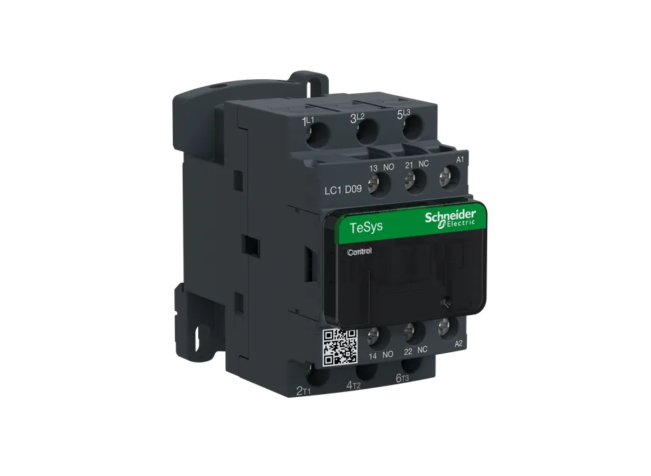 TeSys D Contactor - 3P(3 NO) - AC-3 - <= 440 V 9 A - 220 V AC Coil