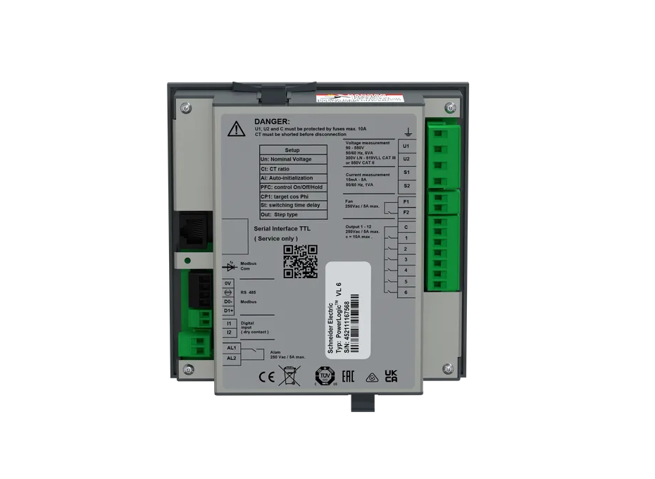Power Factor Controller - VarPlus Logic - VPL 6