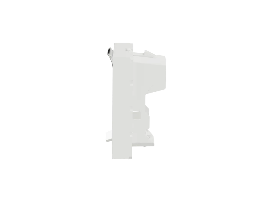 Schneider Electric RJ45 Cover Keystone/Systimax 2modules - white