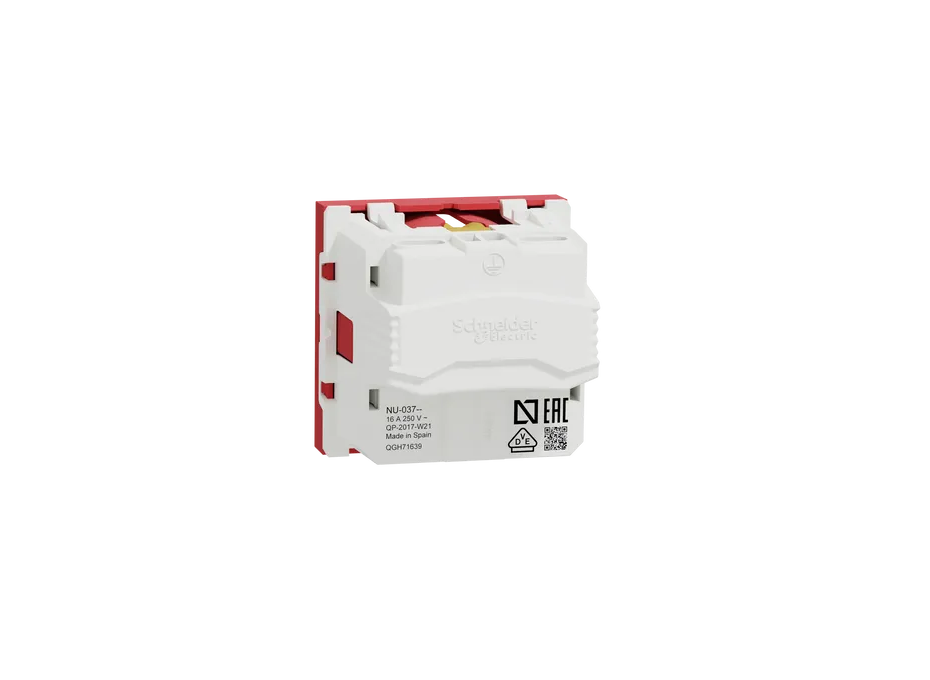 Schneider Electric German Socket 2P+E 16A shuttered screw