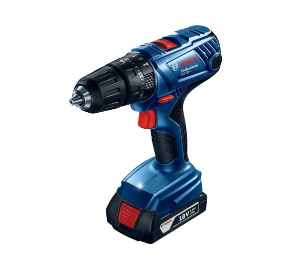 Bosch Cordless impact drill 18v 2 batteries 2.0Ah