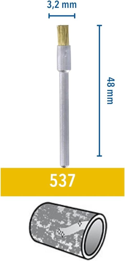 Dremel Brass Brushes 3.2mm