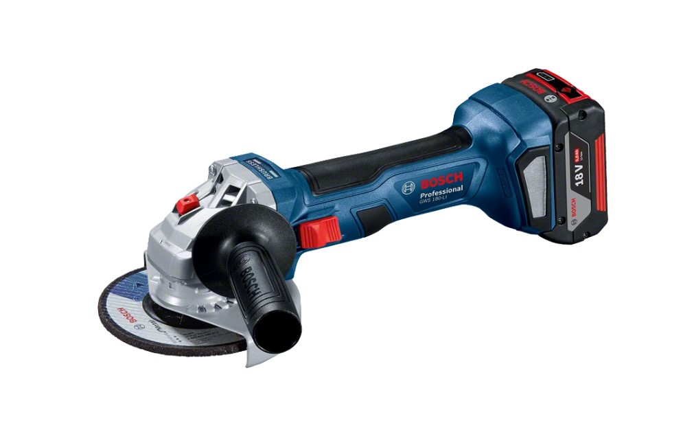 Bosch Cordless brushless Angle Grinder 5" 18v With 2 battery 4Ah
