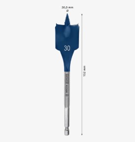 BOSCH Flat Wood Drill Bit 30*152mm