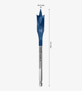 BOSCH Flat Wood Drill Bit 16*152mm