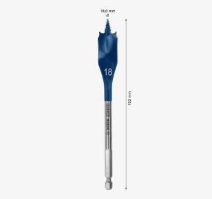 BOSCH Flat Wood Drill Bit 18*152mm