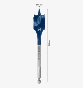 BOSCH Flat Wood Drill Bit 24*152mm
