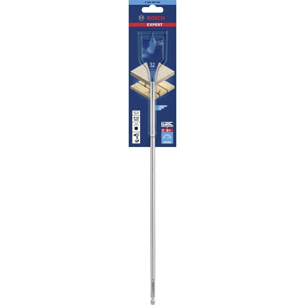 BOSCH Flat Wood Drill Bit 32*400mm