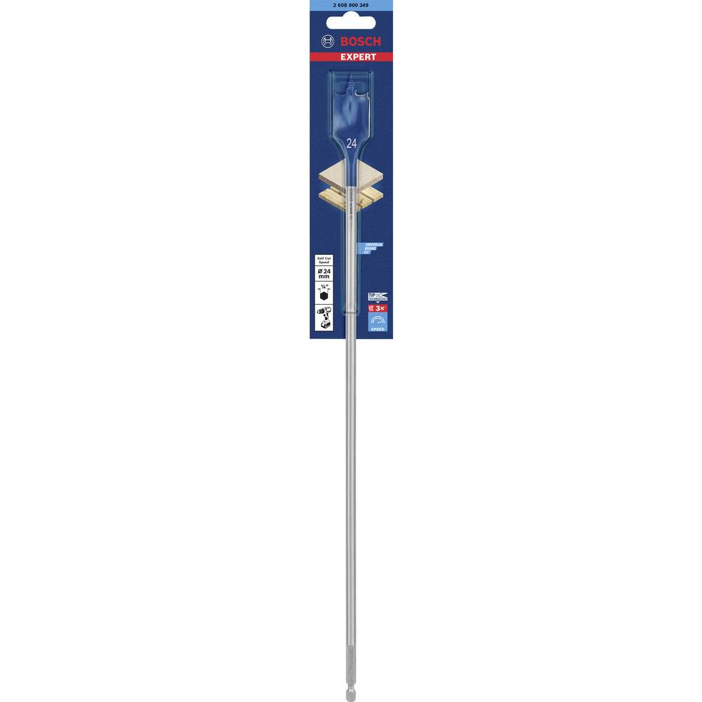 BOSCH Flat Wood Drill Bit 24*400mm