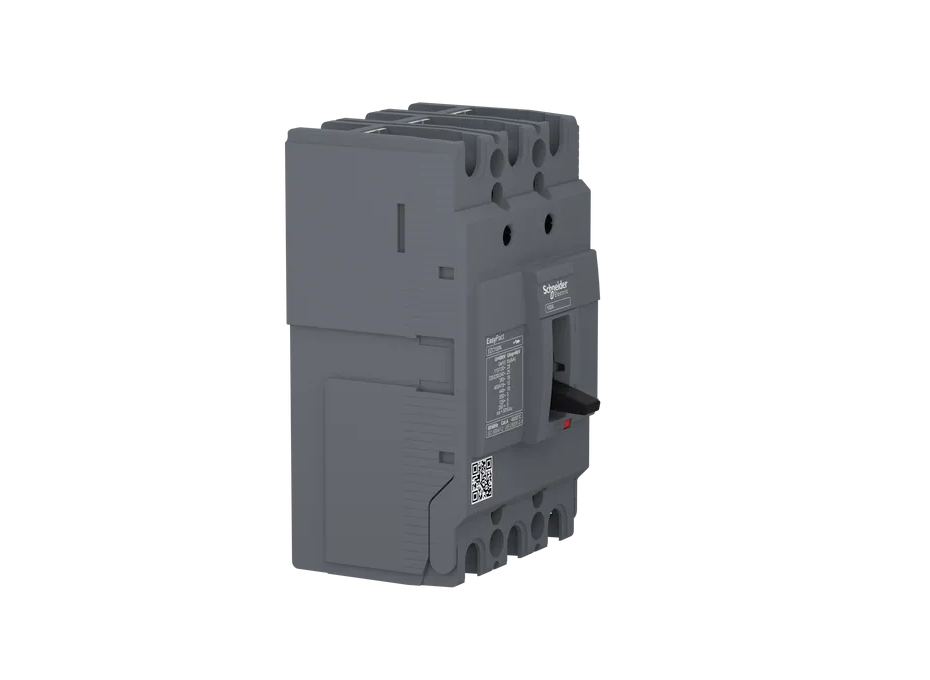 شنايدر قاطع إيزي باكت ثلاثي 100 أمبير سعة قطع 18 كيلو أمبير