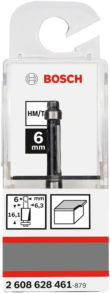 Bosch Router bit Chamfer Cutter 6.35 mm Shank 6 mm