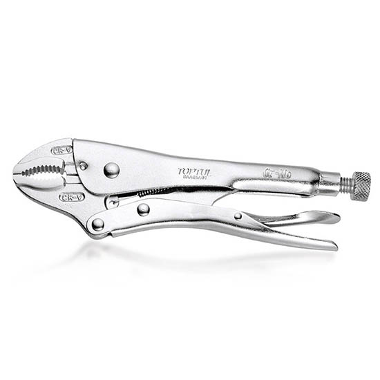 Curved Jaw Locking Pliers With Wire Cutters 7" Toptul DAAQ1A07