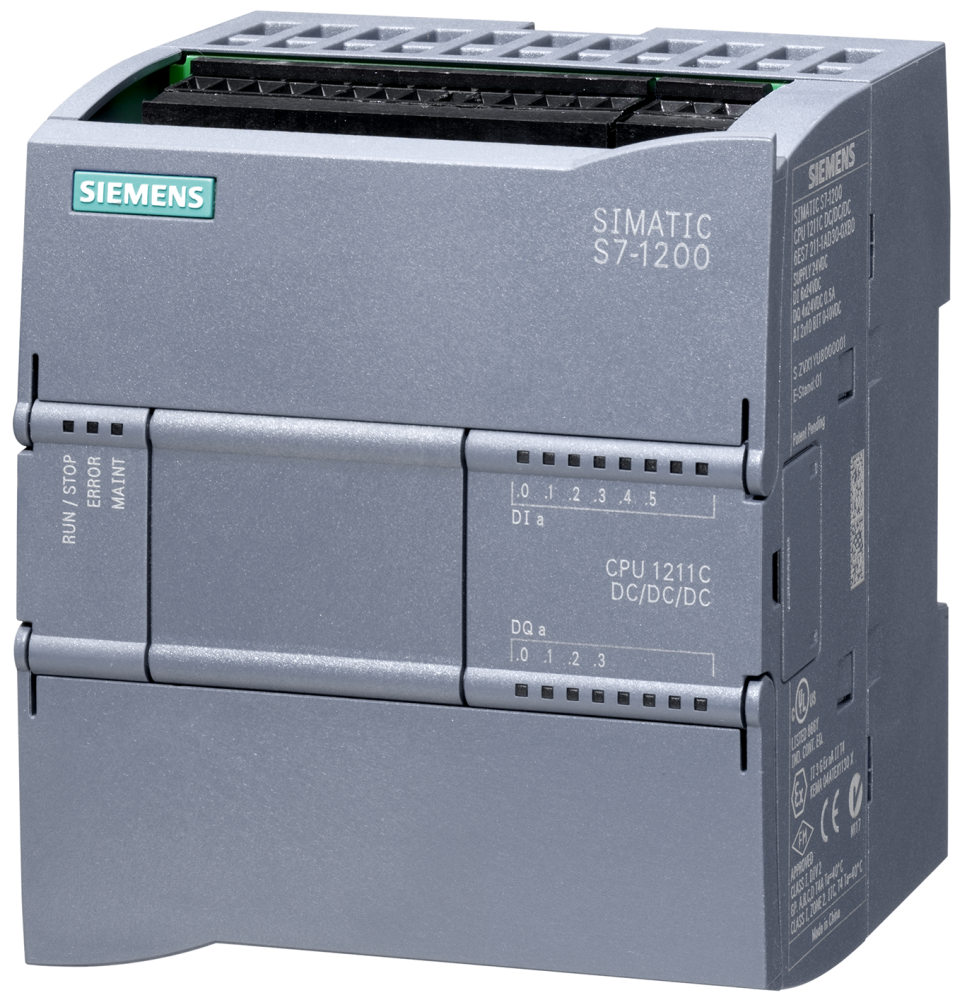 SIMATIC S7-1200, CPU 1211C  (DC/DC/DC)