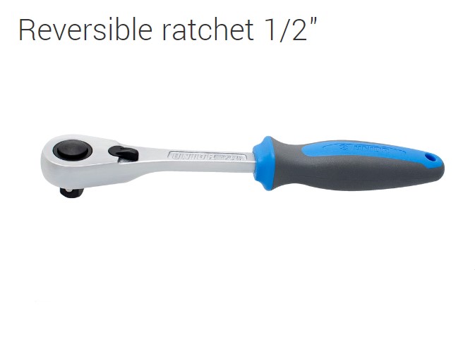 Reversible ratchet 1/2"