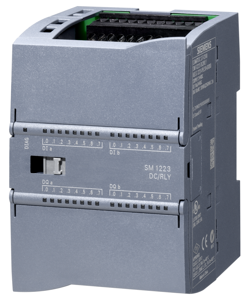SIMATIC SM 1223, 16DI DC 24 V, SINK, SOURCE, 16DO RELAY 2A