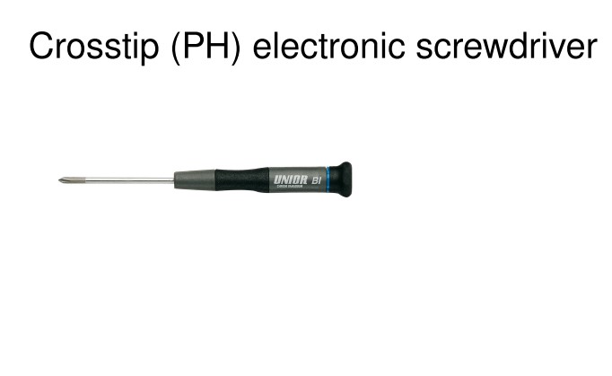 Crosstip electronic screwdriver ph0*60