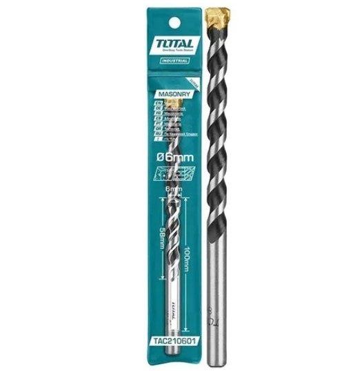 Total Masonry drill bit 6*100mm