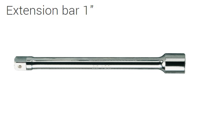 Extension bar 1" 200mm