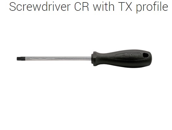 Screwdriver CR with TX 25