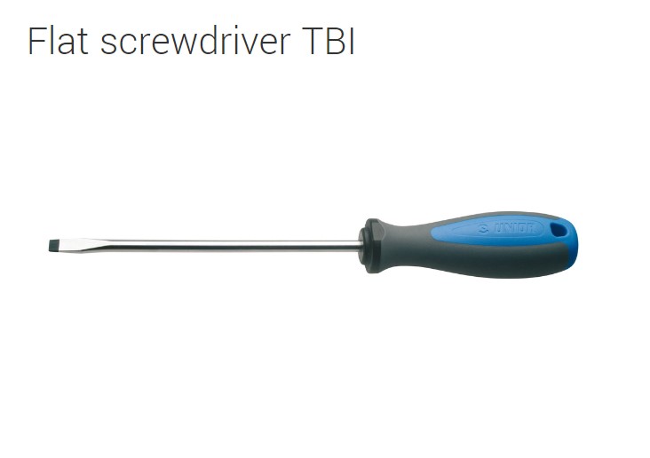 Flat screwdriver TBI 2.5* 60mm