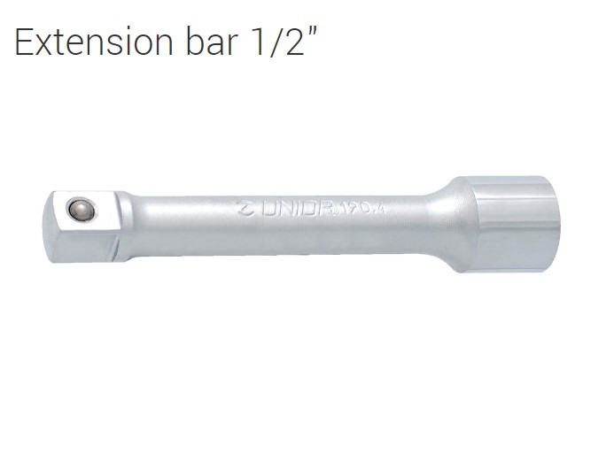 Extension bar 1/2" 125 mm