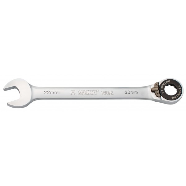 Combination Ratching Spanner Unior 21 mm