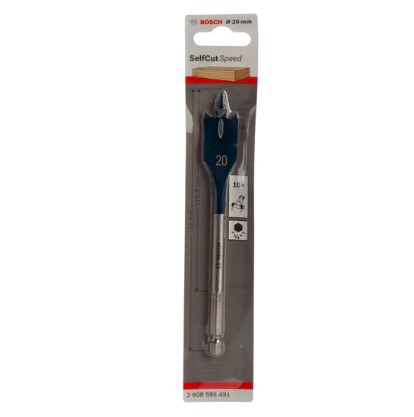 Bosch SELFcut Speed Flat drill bit 20x152mm