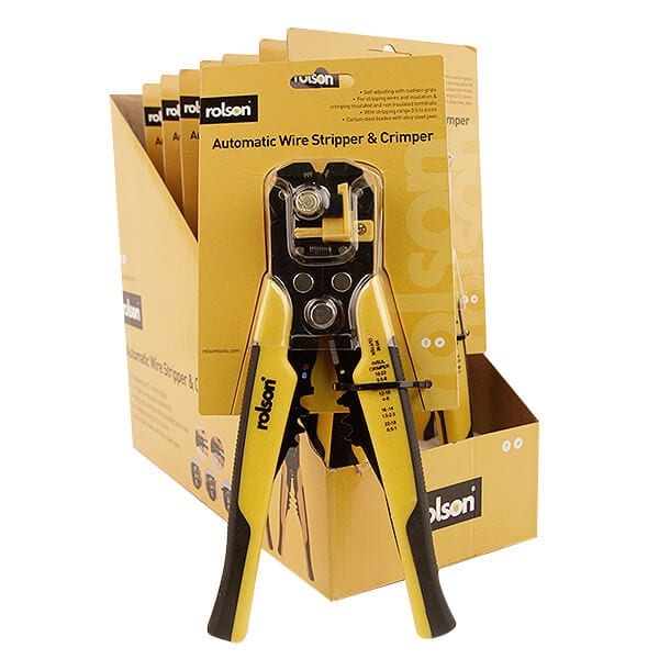 Automatic Wire Stripper & Crimper 6mm rolson