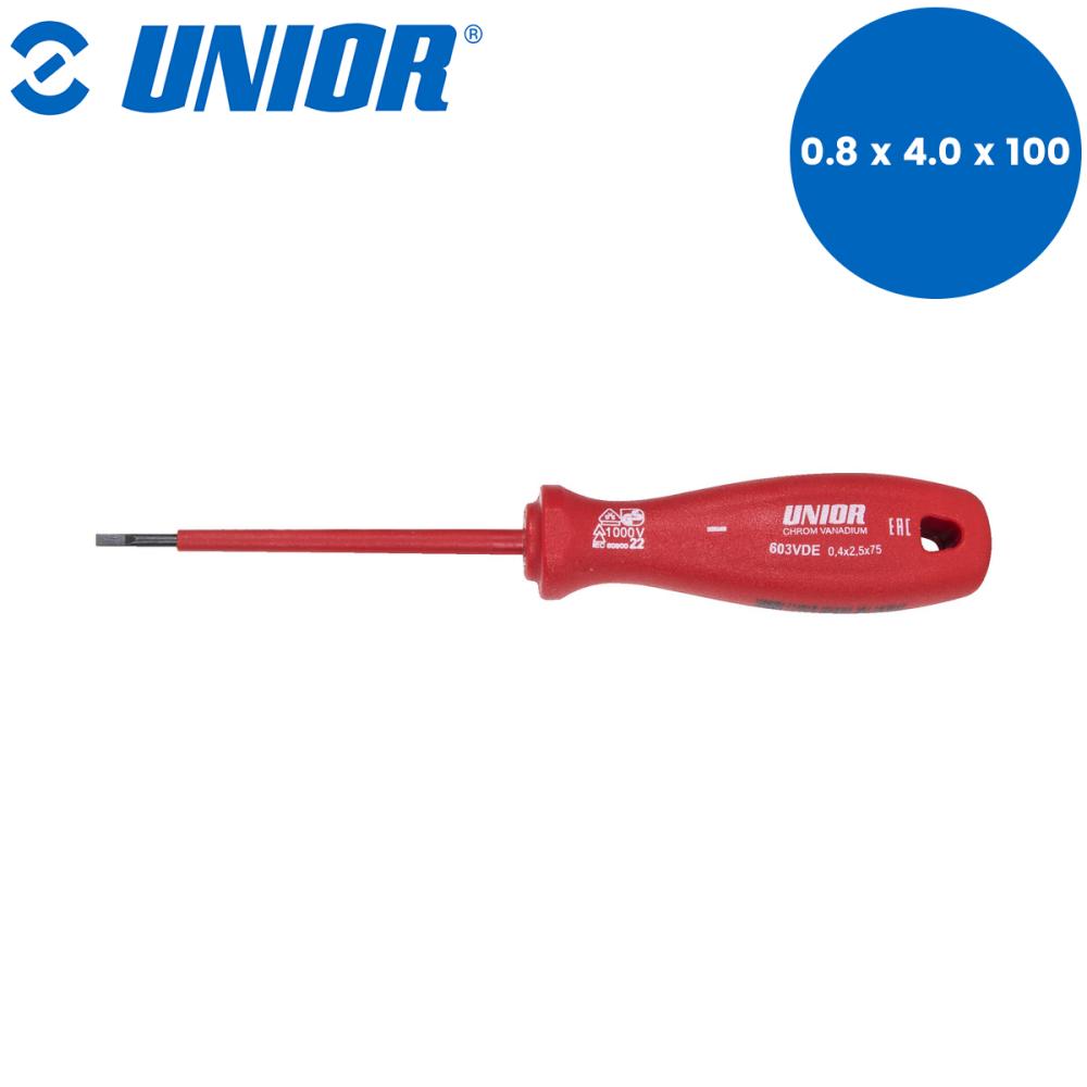 Electric screwdriver with insulated blade 100 * 4mm