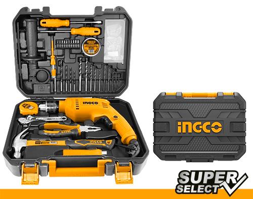 Screwdriver 680w with Screwdriver set 115pcs ingco
