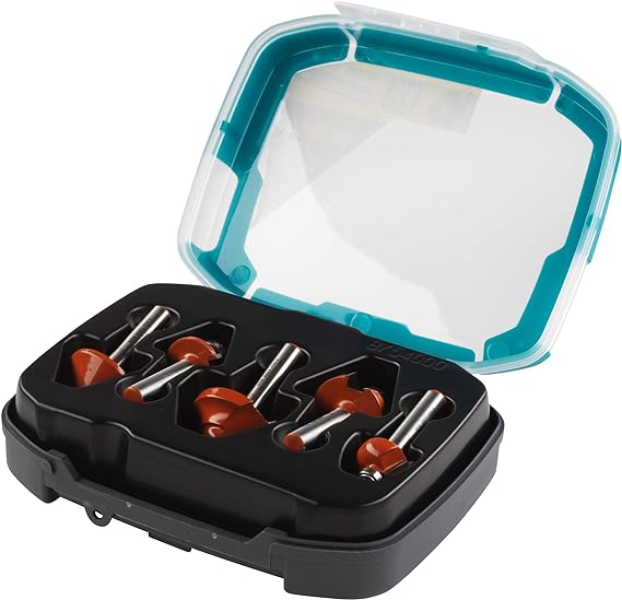 Wolfcraft Router Bit Set 8mm Shank