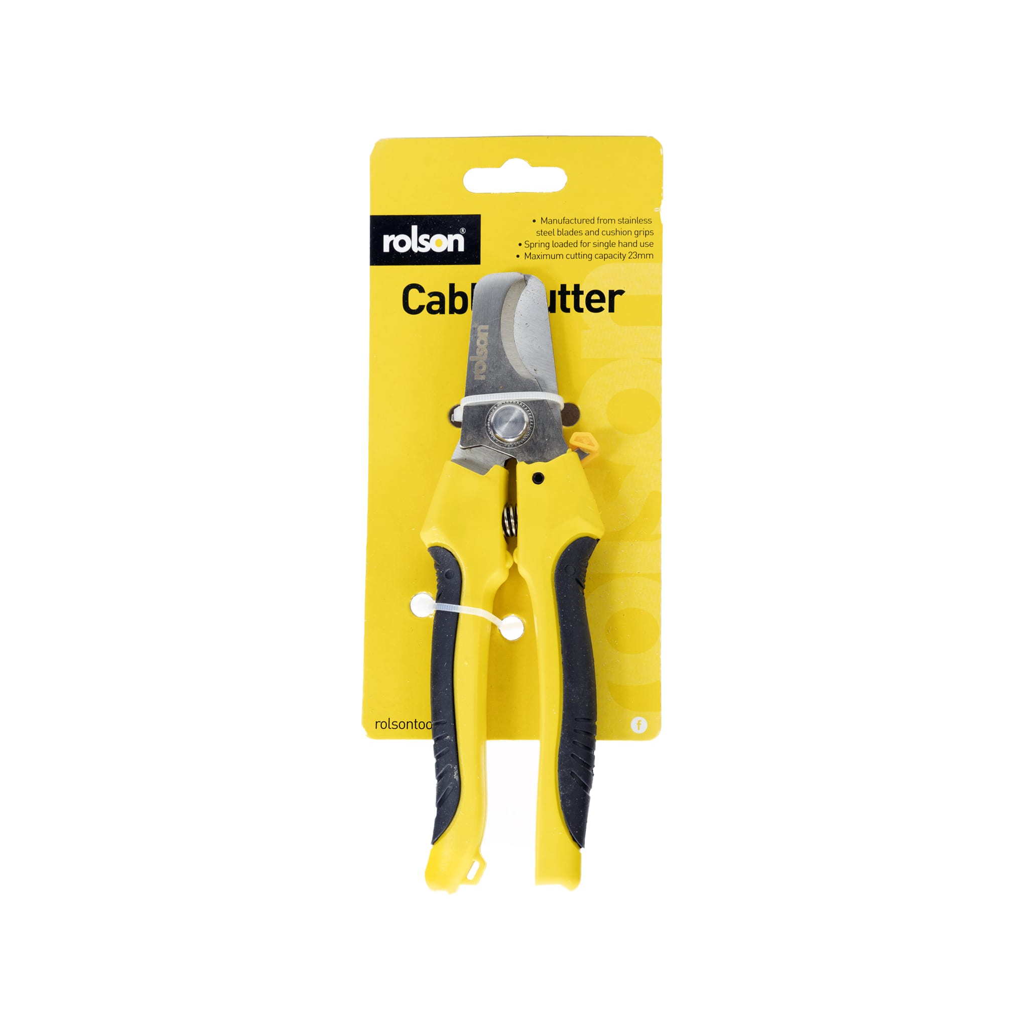 Cable Cutter Spring Loaded 180mm rolson