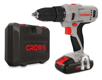 Crown Cordless Drill 18v Li-ion (refurbished)