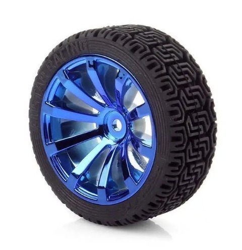 Wheel 65mm With Coupler For 4mm Shaft Motor