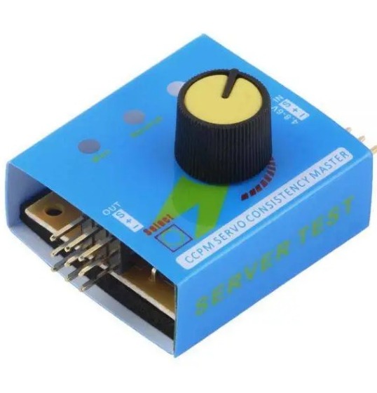 4.8-6V Servo Tester CCPM Consistency Master Checker with Rev
