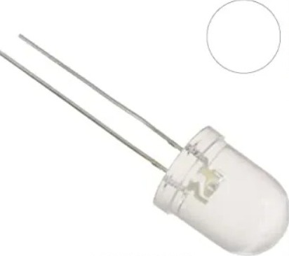 LED White/White 10mm