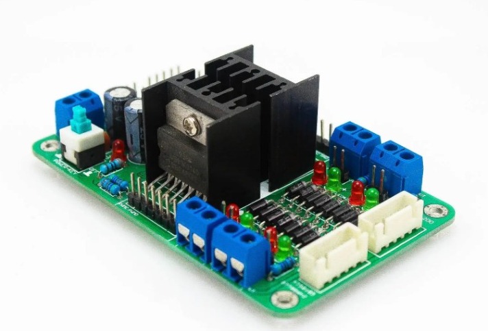 4 Channels Dc Servo Stepper Motor Driver Module For Arduino L298