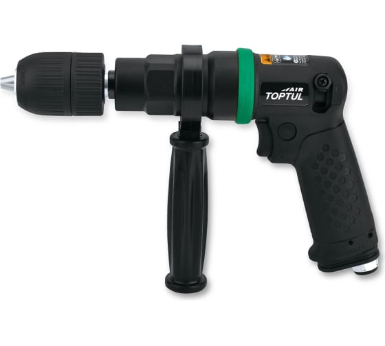 Reversible Air Drill, 13mm (1/2") Keyless Chuck