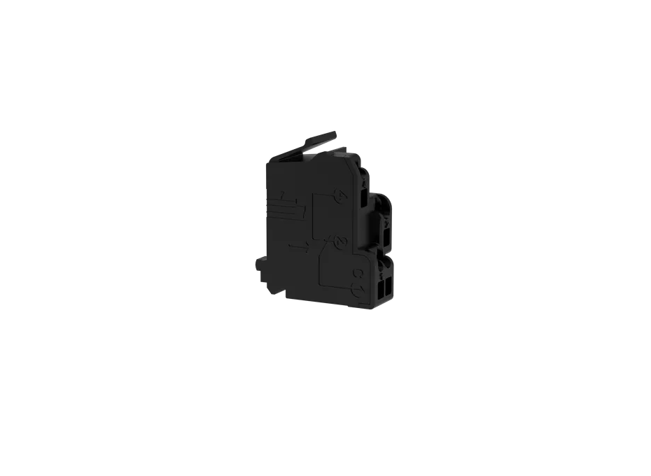 Standard Auxiliary Contact, Circuit Breaker Status OF/SD/SDE/SDV, 1 Changeover Contact Type, Screwless Spring Terminals