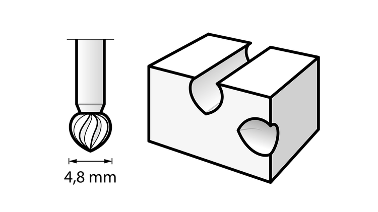 Dremel High Speed Cutter 4.8mm