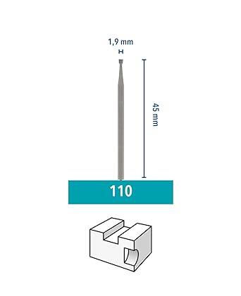 Dremel 110 Engraving Cutter 1.9mm 3pc