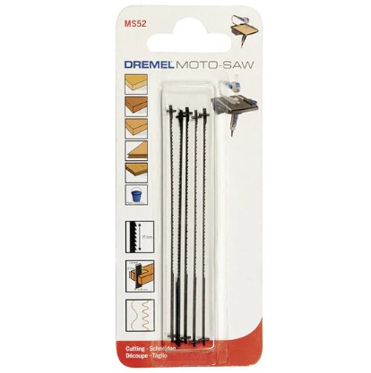 Dremel Moto-Saw Fine Wood Cutting Saw Blade 5 pcs