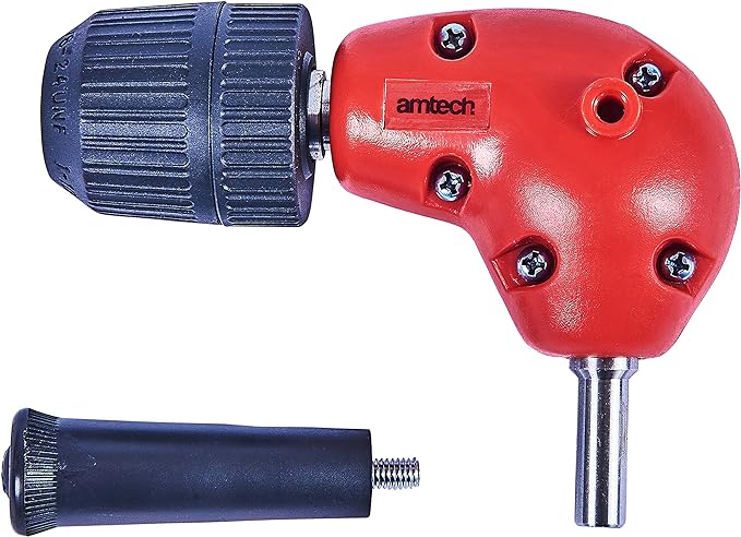 3/8" Right Angle Drill Attachment With Keyless Chuck Amtech