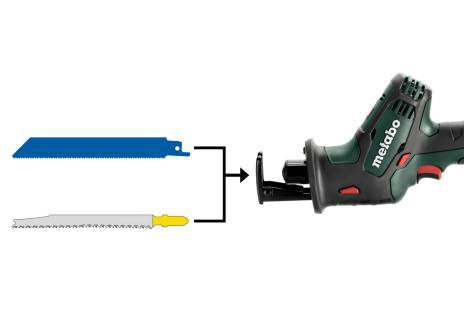 Cordless Sabre Saw 18v  with two batteries and charger
